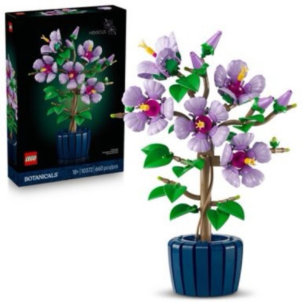 LEGO Botanicals Hibiscus
Flower Set - 10372 (660 Pieces) NEW Unopened Box